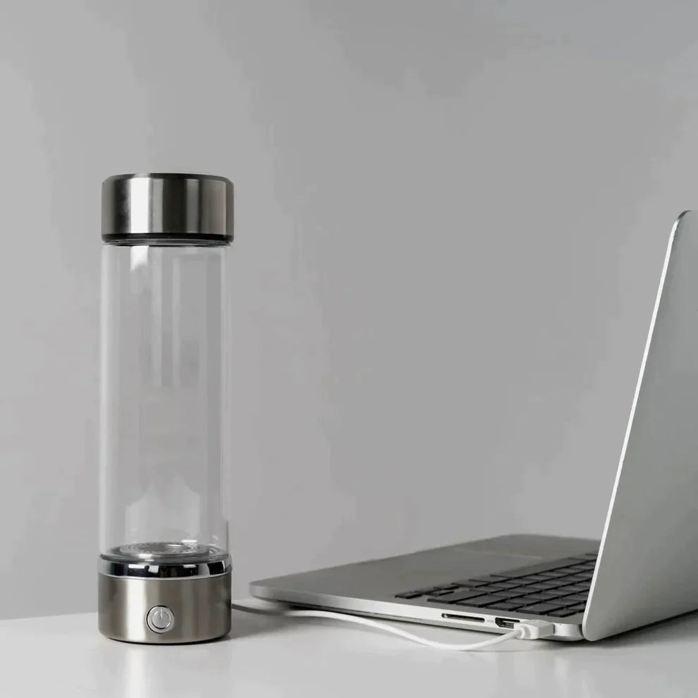 Glass Hydrogen Water Bottle